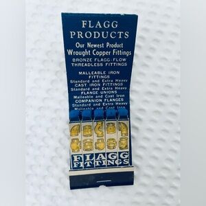 matchbook FLAGG Fittings full unstruck feature matchbox 15 strike